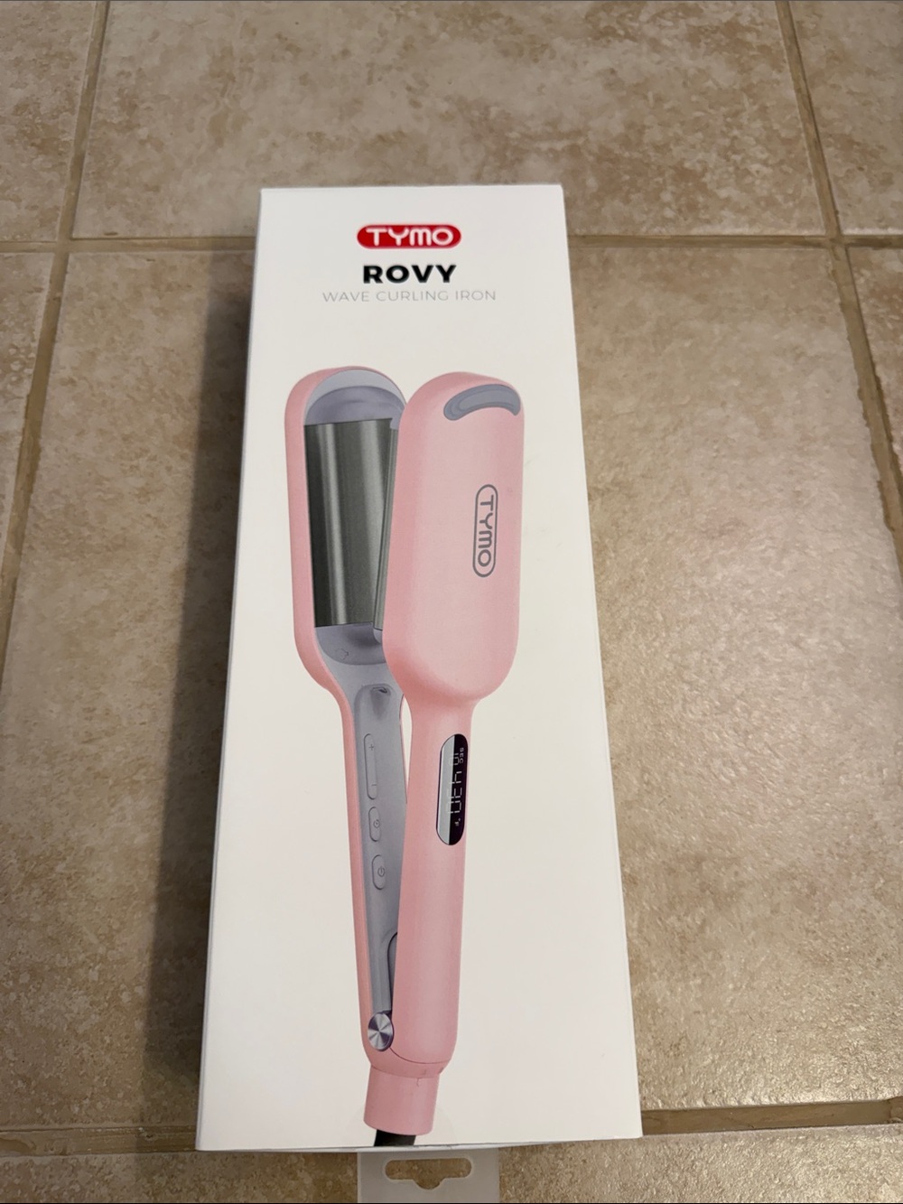 TYMO Rovy Wave Curling Iron - Pink